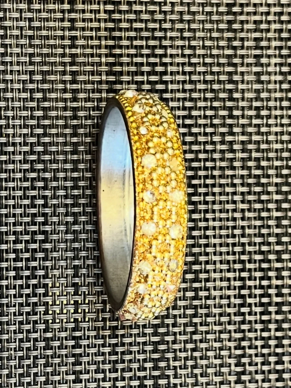 Girl's Gold-Toned Bangle Bracelet